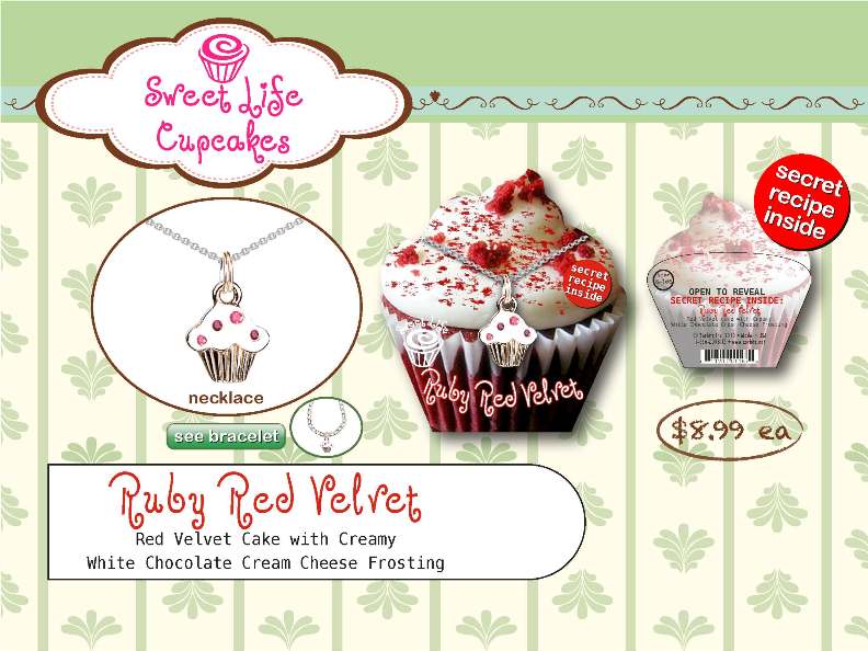 Ruby Red Velvet Necklace